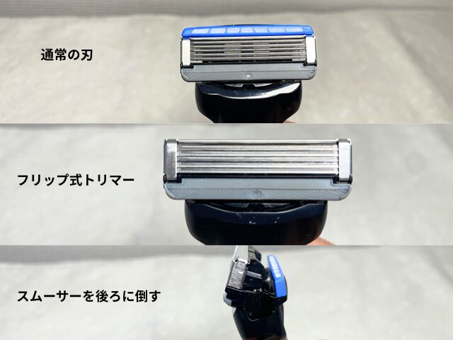 フリップ式トリマー