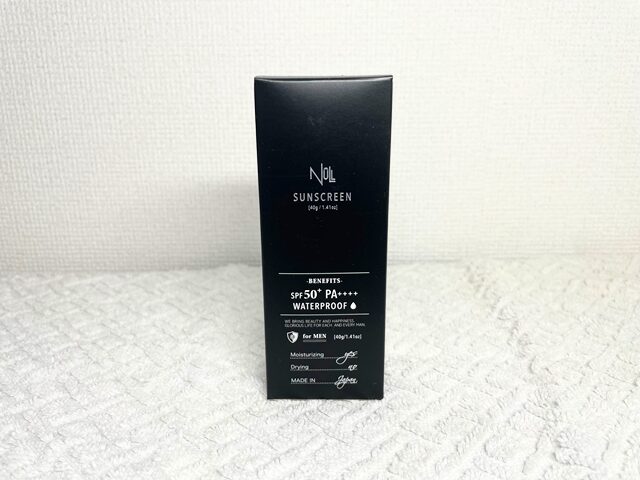 NULLウォータープルーフ日焼け止め 箱