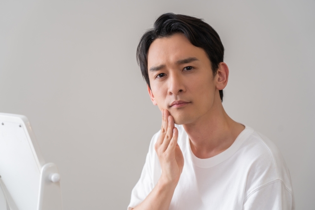 男性　肌トラブル