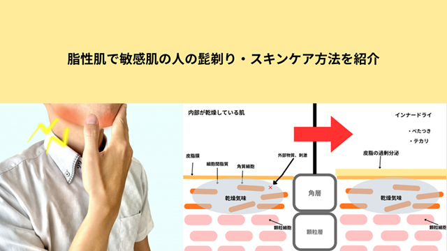脂性敏感肌 冒頭